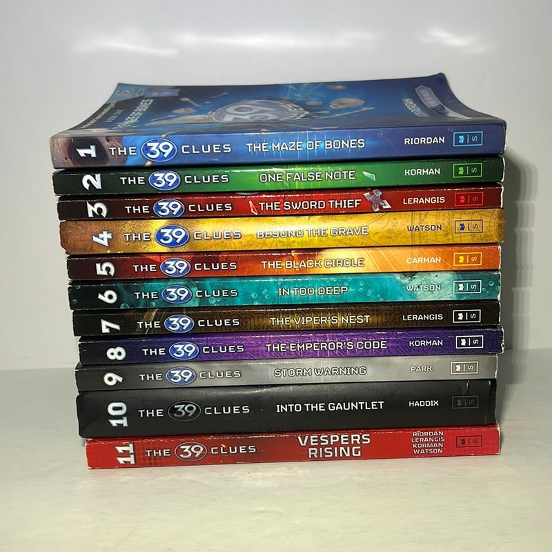 The 39 Clues ( 11 Book)  Series-(COMPLETE) 