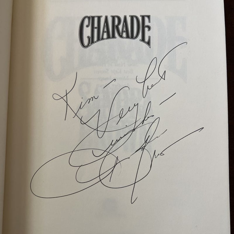 Charade *signed advance reading copy