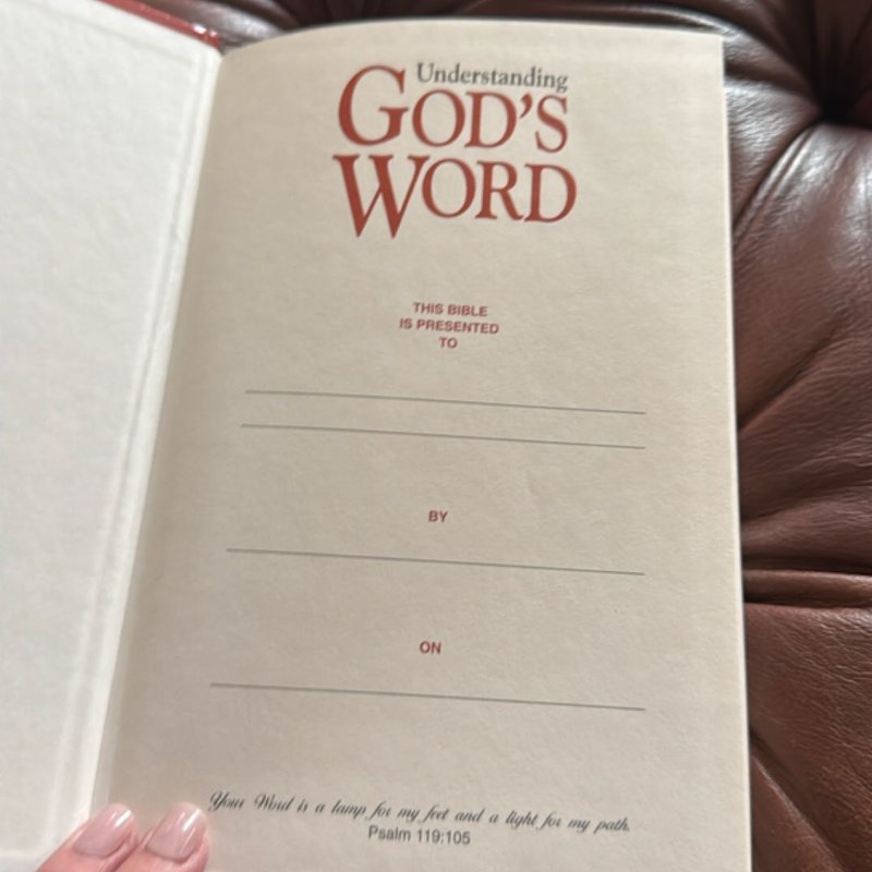 Understanding God's Word Study Bible by Baker Publishing Group