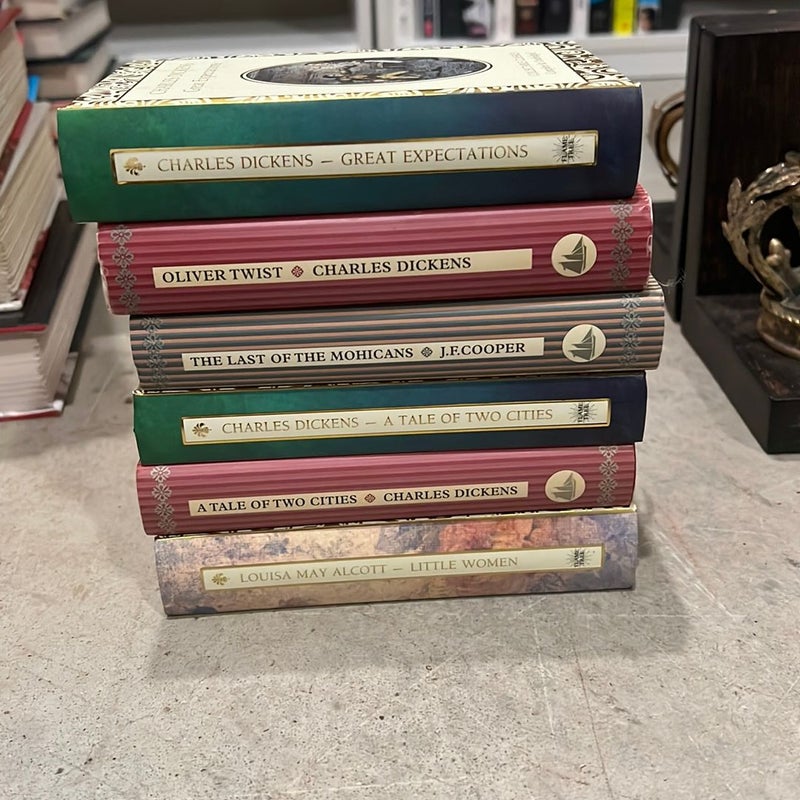 Classics bundle mini books gold edges