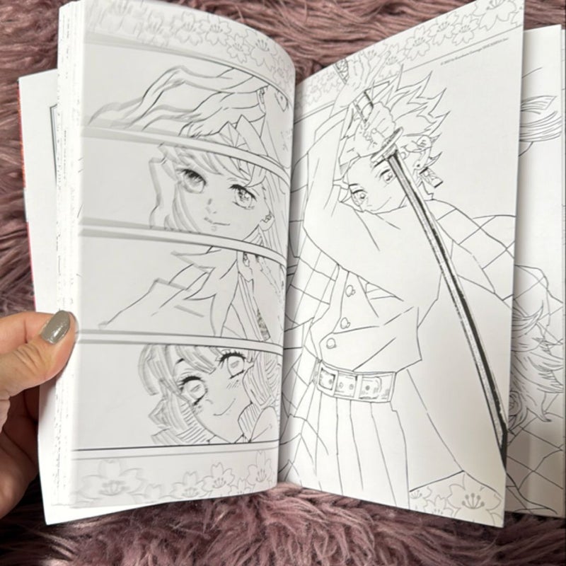 Demon Slayer: Kimetsu No Yaiba: the Official Coloring Book