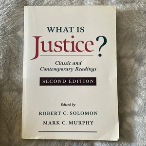 What Is Justice?