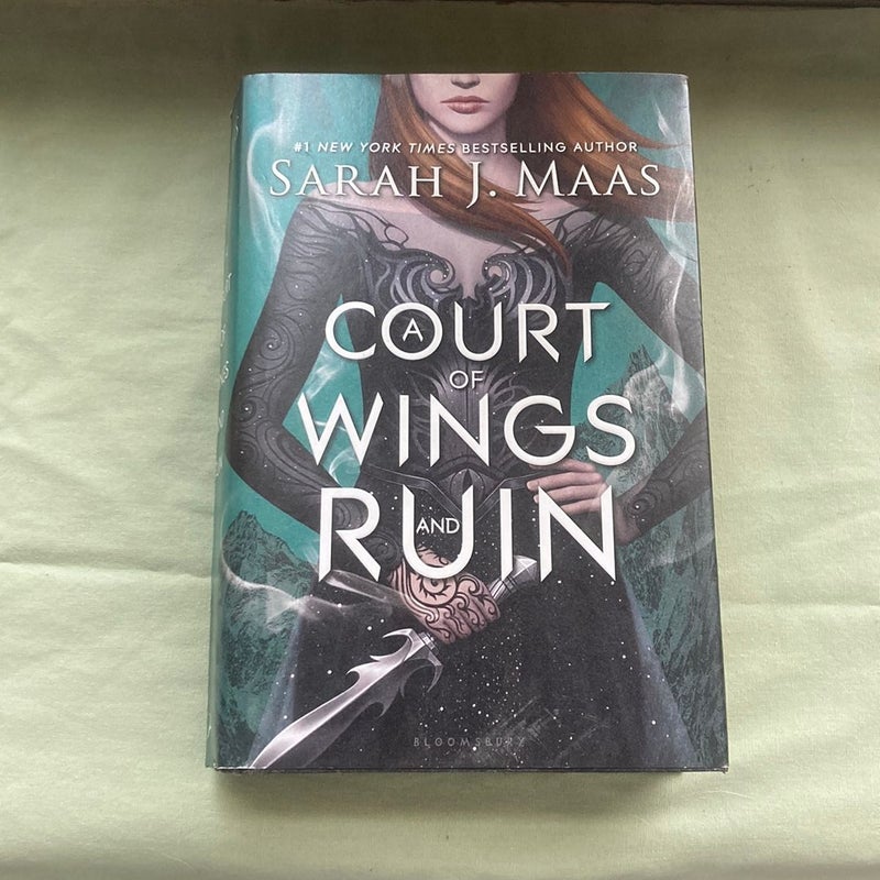 A Court of Wings and Ruin- Discontinued Original Cover Art Hardcover