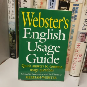 Webster's English Usage Guide
