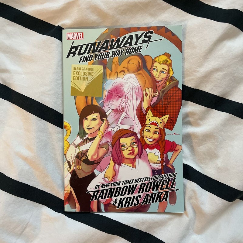 Runaways by Rainbow Rowell Vol. 1: Find Your Way Home (Barnes and Noble Exclusive Edition)