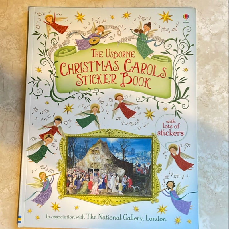 Christmas Carols Sticker Book