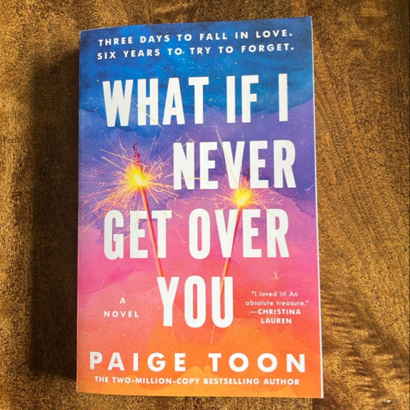 What If I Never Get over You