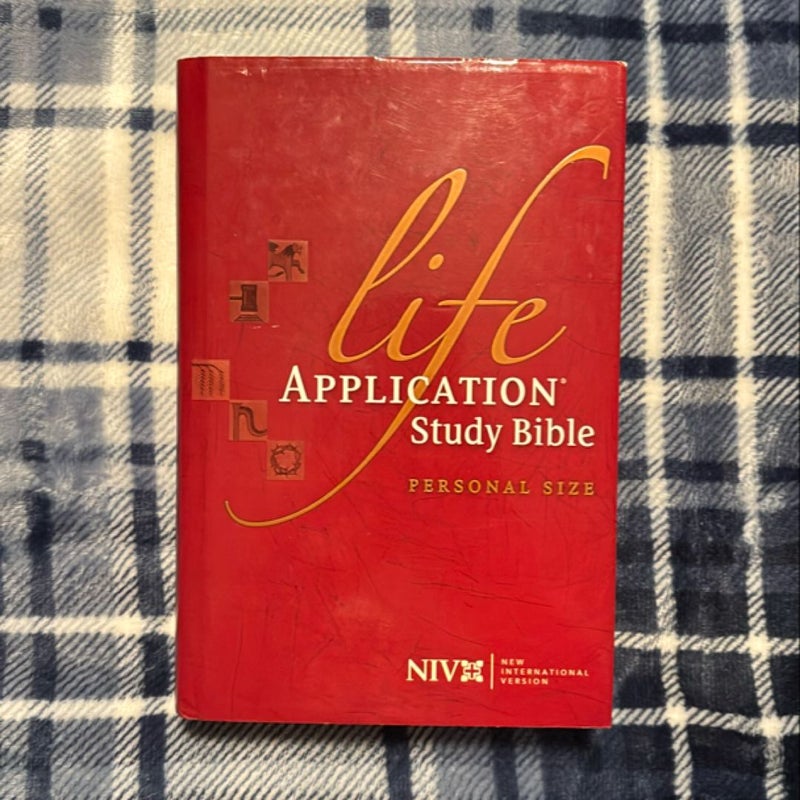 Life Application Study Bible NIV, Personal Size