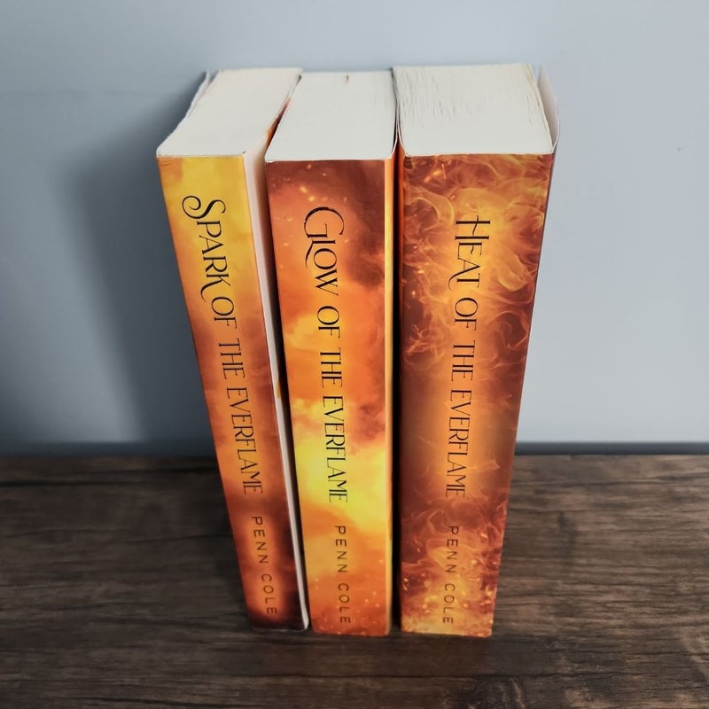 The Kindred's Curse Saga OOP Indie Print Set Spark of the Everflame, Glow of the Everflame, Heat of the Everflame