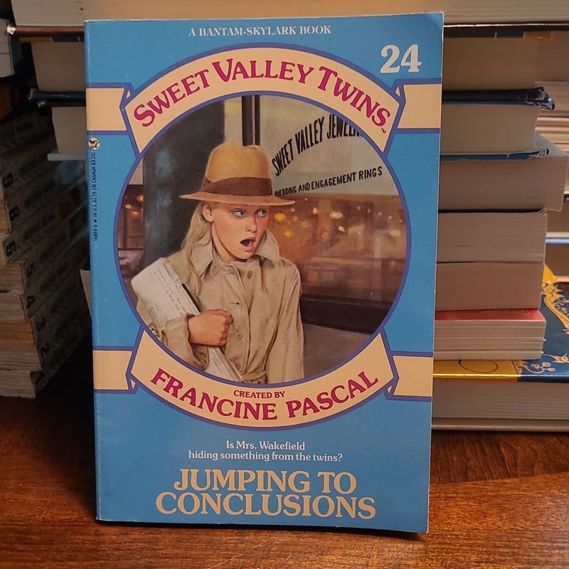 Sweet Valley Twins #24: Jumping to Conclusions