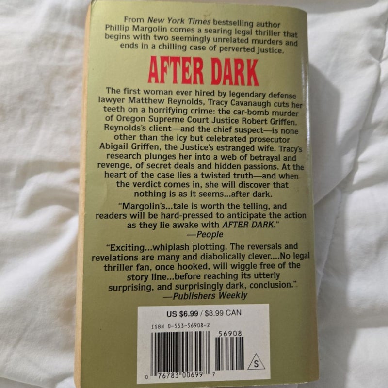 After Dark paperback suspense mystery murder