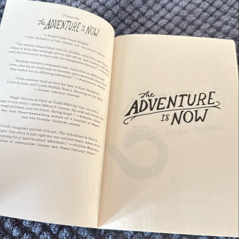 The Adventure Is Now