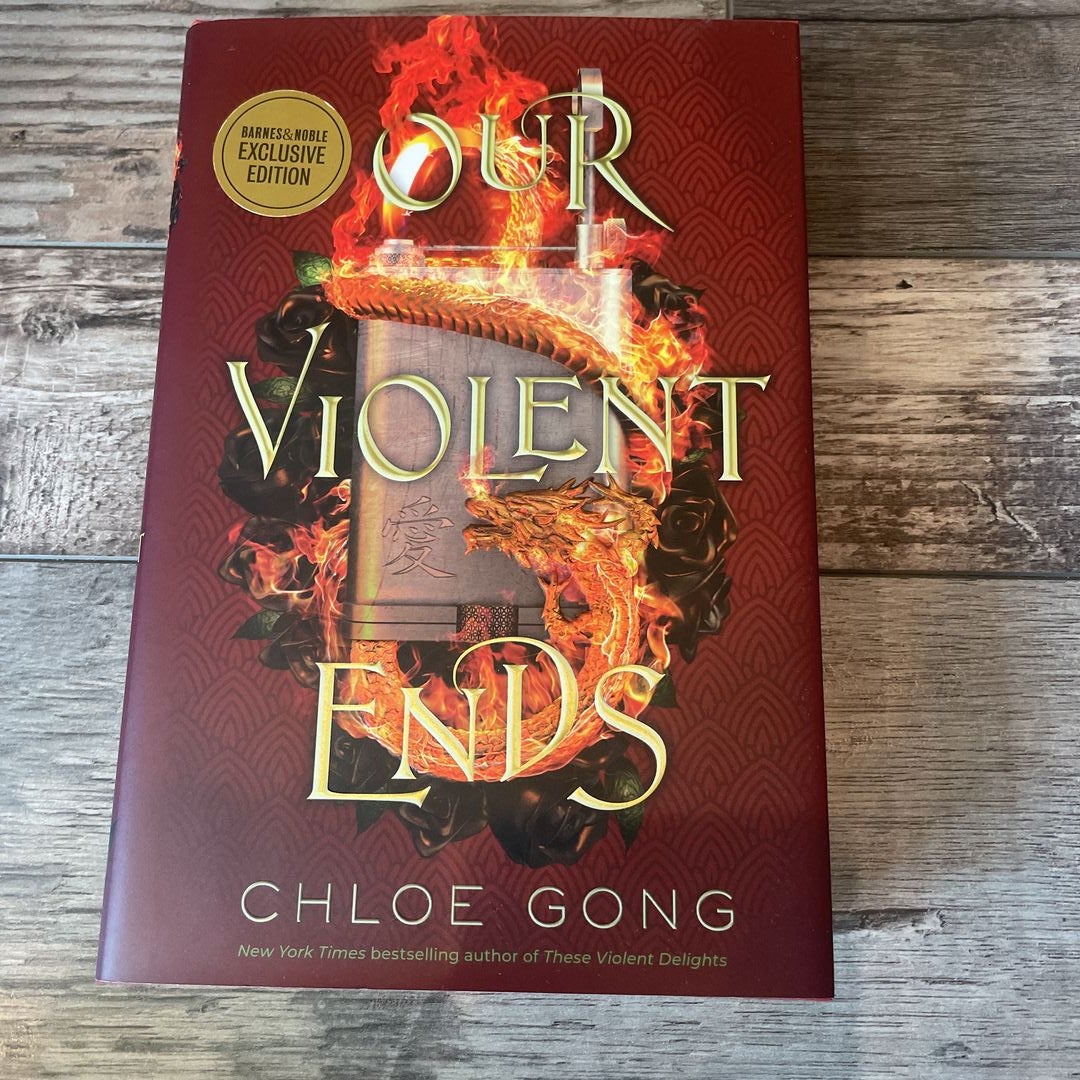 SIGNED Our Violent Ends by Chloe Gong , Hardcover Pangobooks
