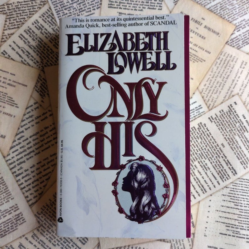 Only His (First Edition, Stepback Cover)
