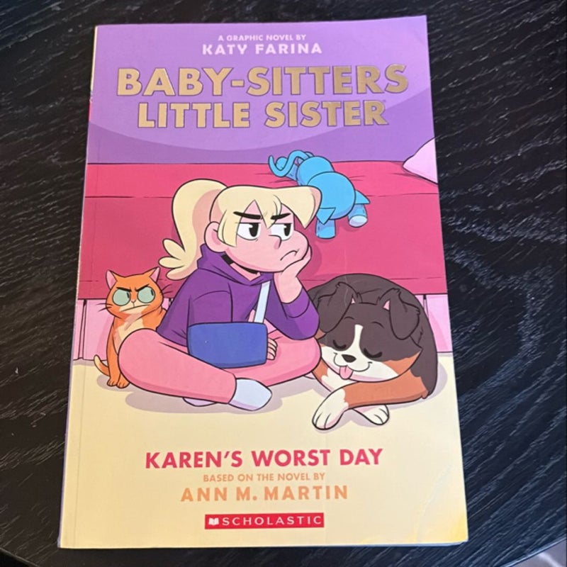 Karen's Worst Day (Baby-Sitters Little Sister Graphic Novel #3)