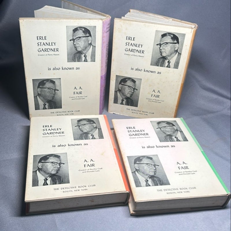 Set of 8 Perry Mason, Donald Lam and Bertha Cool Mysteries