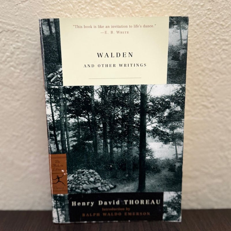 Walden and Other Writings