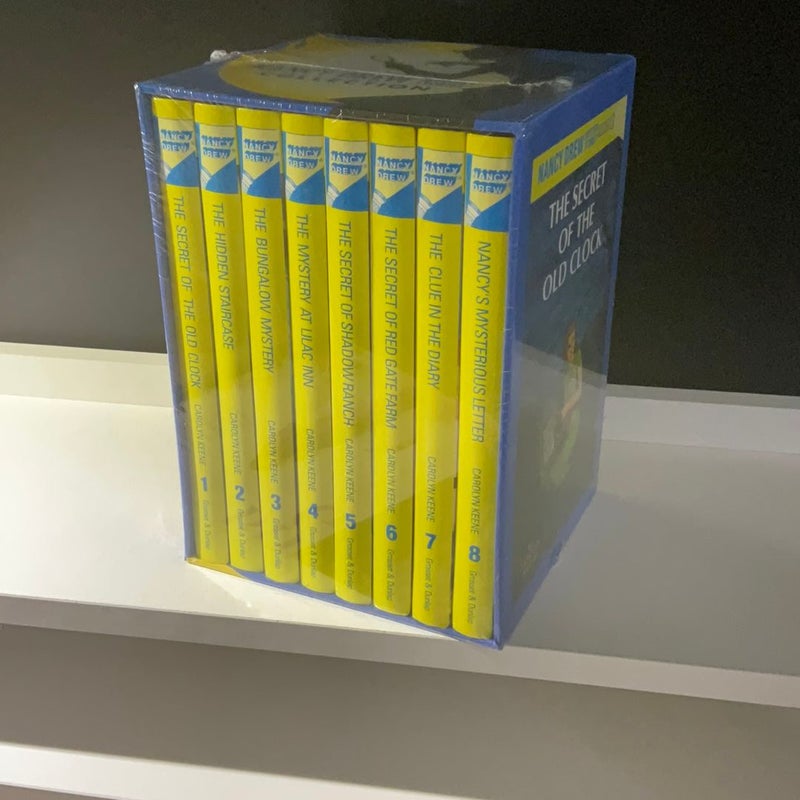 Nancy Drew Mystery Stories Collection (Books 1-8)