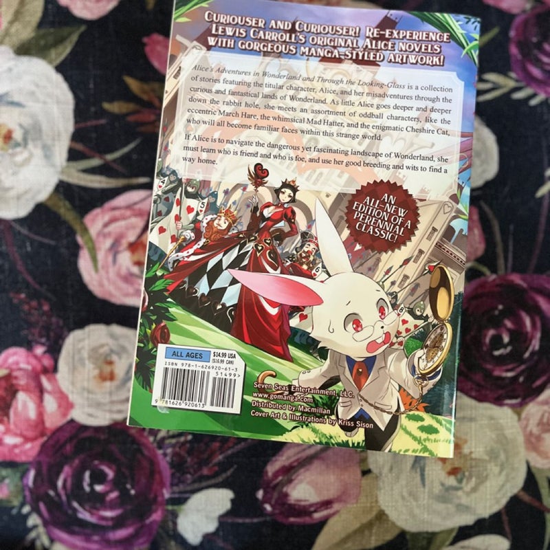 Alice's Adventures in Wonderland and Through the Looking Glass (Illustrated Nove L)