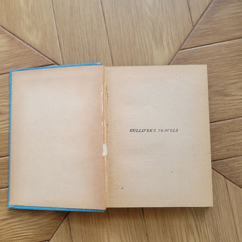 Gulliver's Travels Antique vintage book