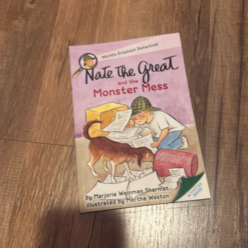 Nate the Great and the Monster Mess