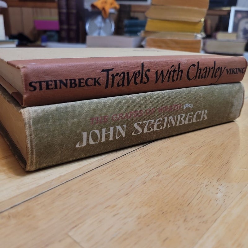 John Steinbeck book collection 