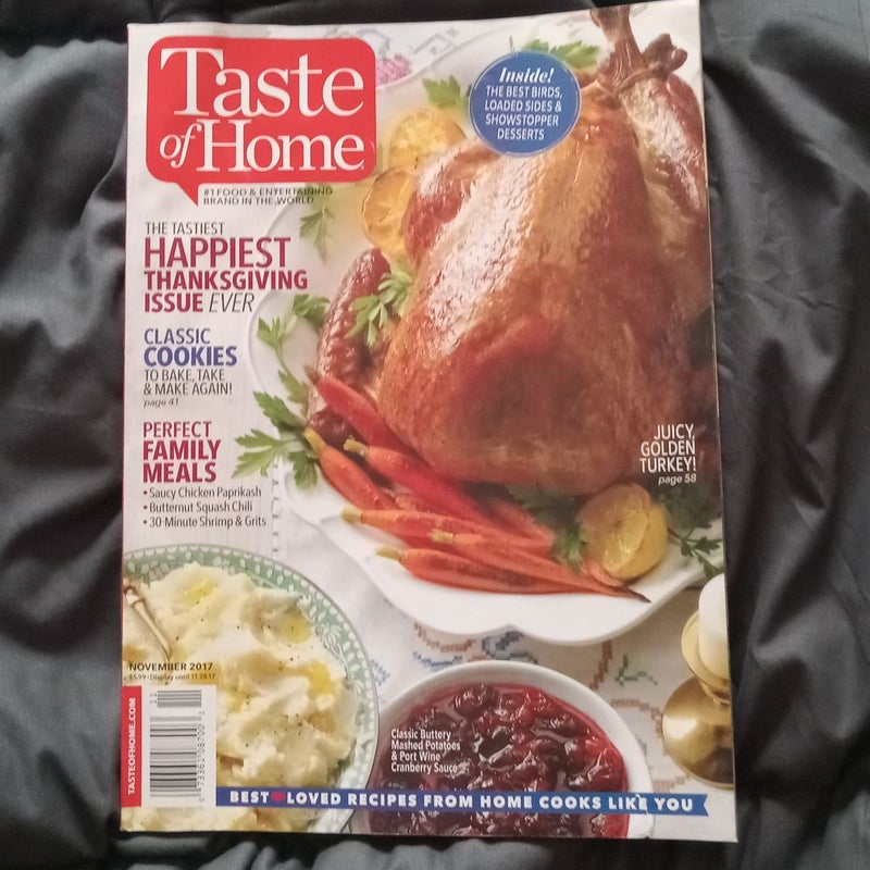 Taste of Home magazine - Nov. 2017