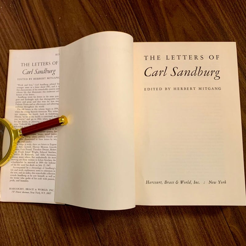 The Letters of Carl Sandburg