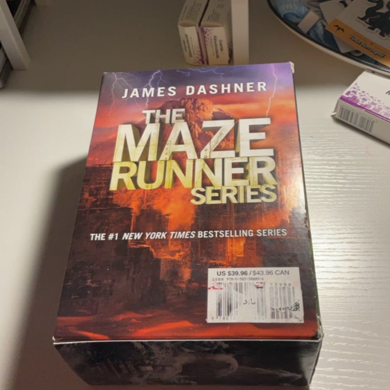 The Maze Runner Series (4-Book)