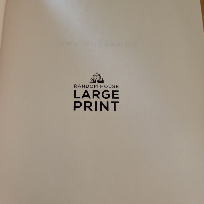 The Husbands (Large Print Edition)
