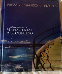 Introduction to Managerial Accounting with Topic Tackler CD-ROM, Nettutor and Powerweb Package