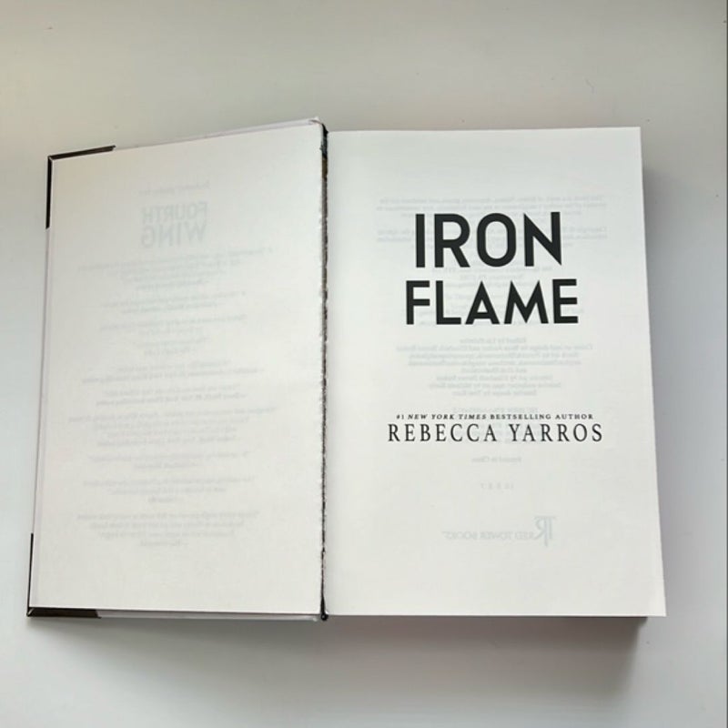 *Wounded* Bookish Box Iron Flame