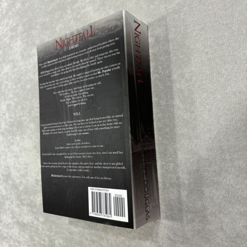 Nightfall out of print white cover