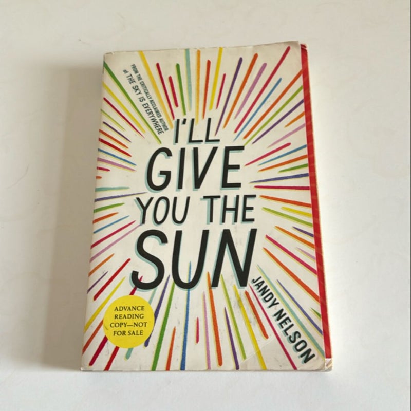 I'll Give You the Sun
