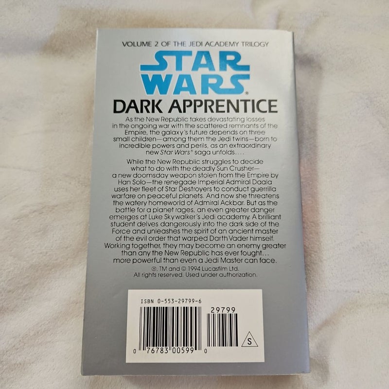 Dark Apprentice: Star Wars Legends (the Jedi Academy)