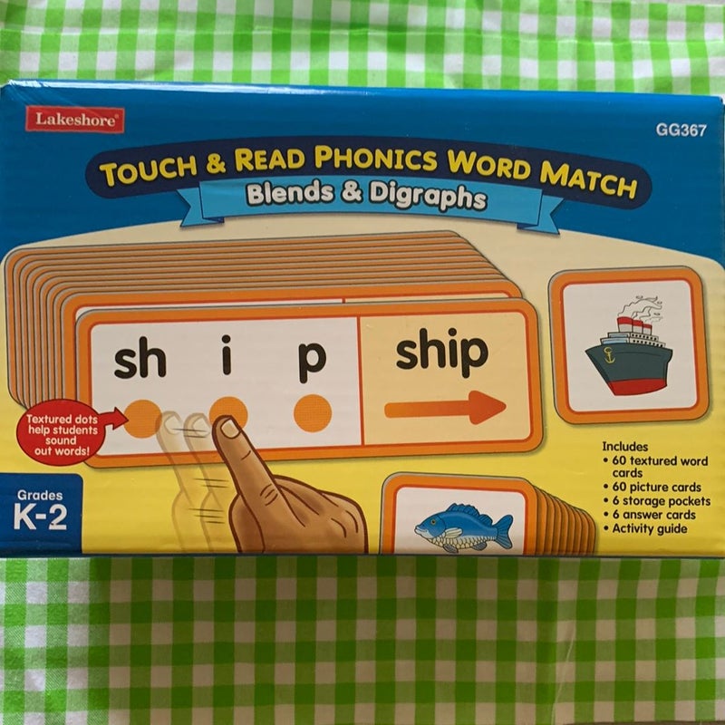 Touch and Read Phonics Word Match