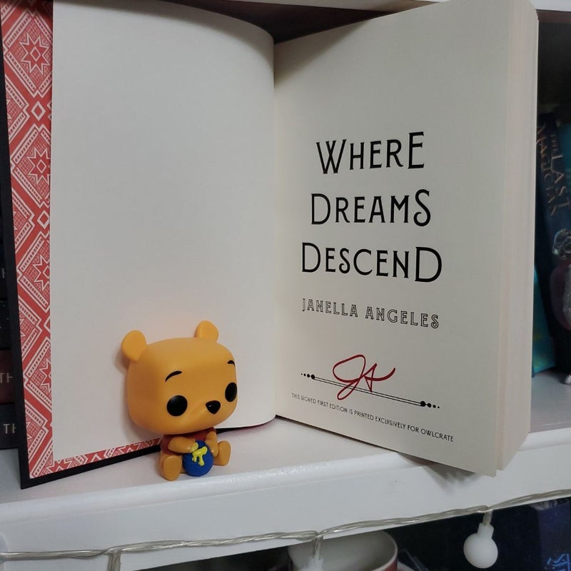 Where Dreams Descend (Owl Crate Special Edition with Autgor signature)