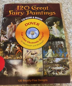 120 Great Fairy Paintings CD-ROM and Book