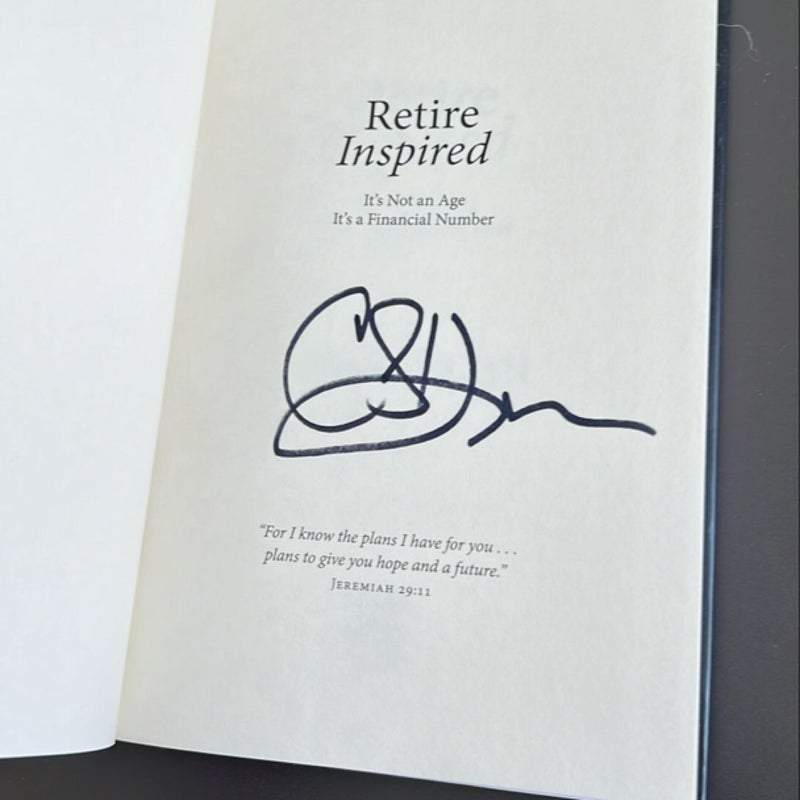 Retire Inspired (Autographed Copy)