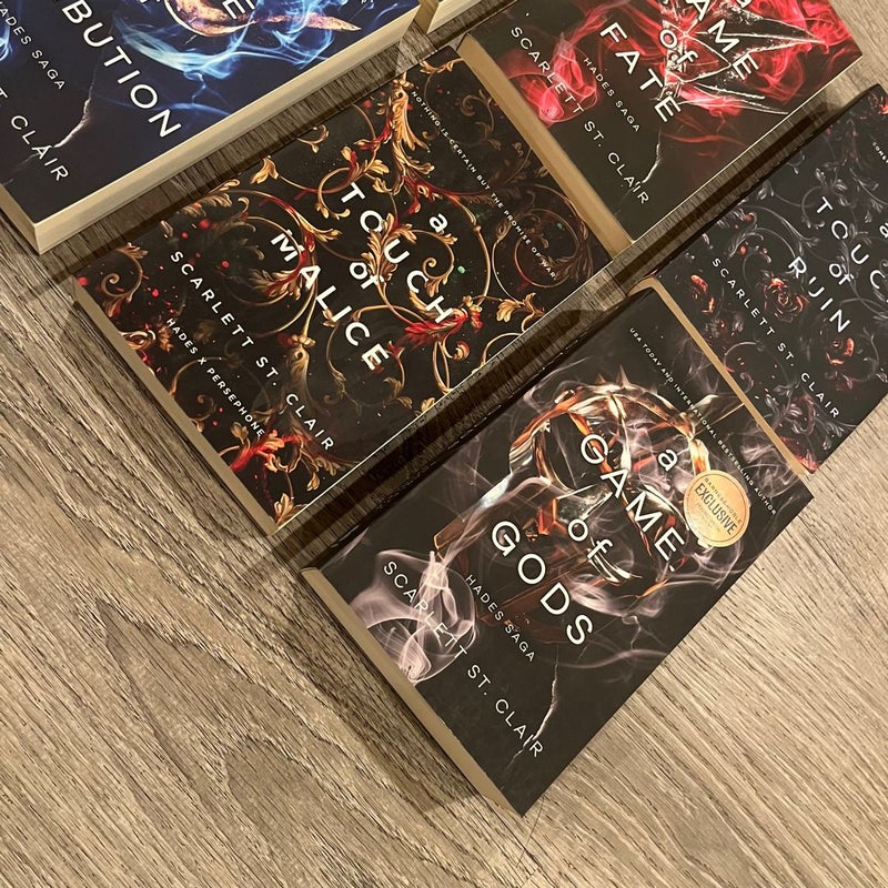 Hades and Persephone Series (Books 1-4 & 2 Novellas)