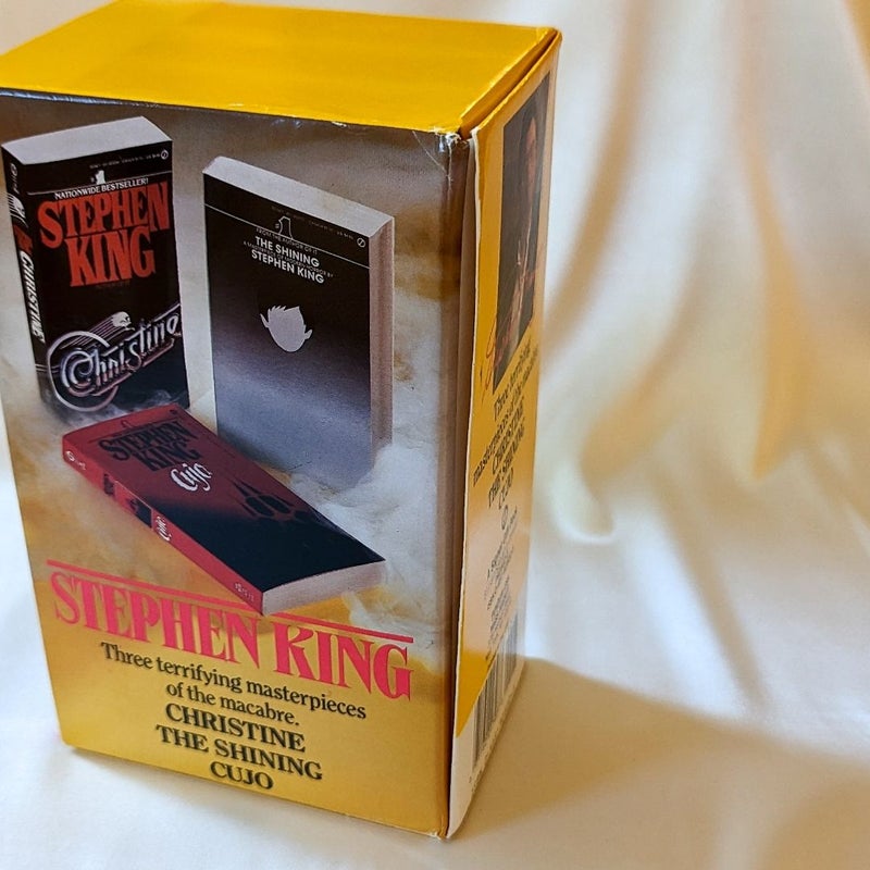 The Shining, Christine, and Cujo Box Set by Stephen buy King Paperback Books 3 Volume Set Signet Gift Pack Boxed Set