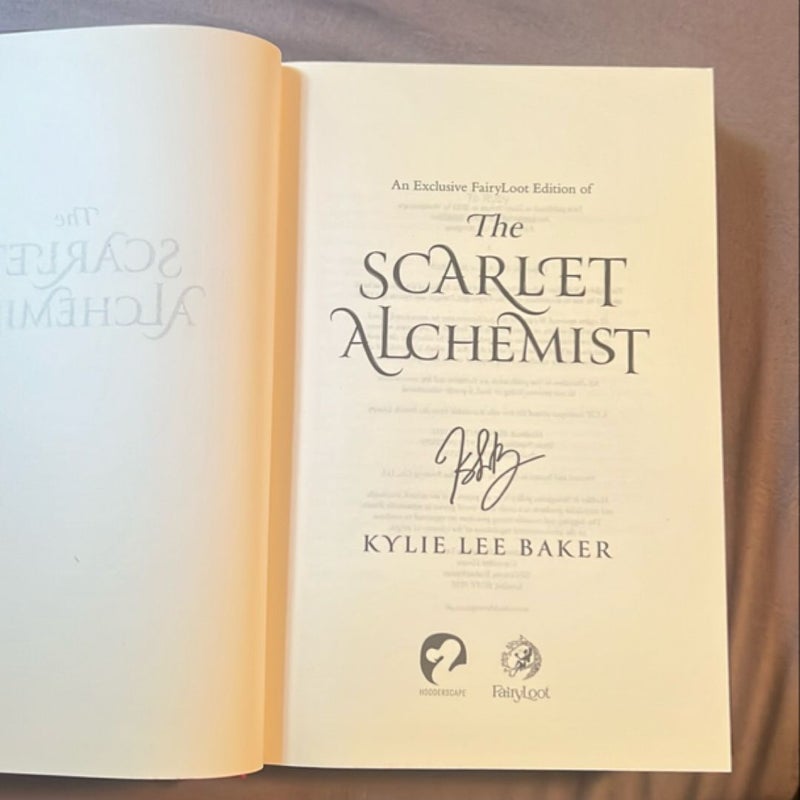 The Scarlet Alchemist (Fairyloot)