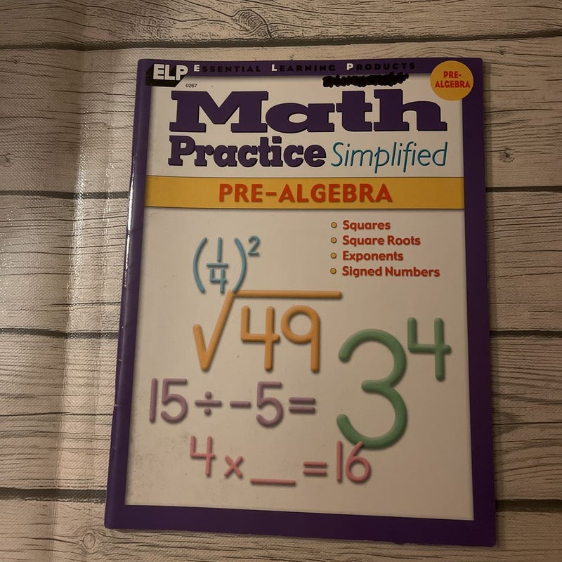 Pre-algebra