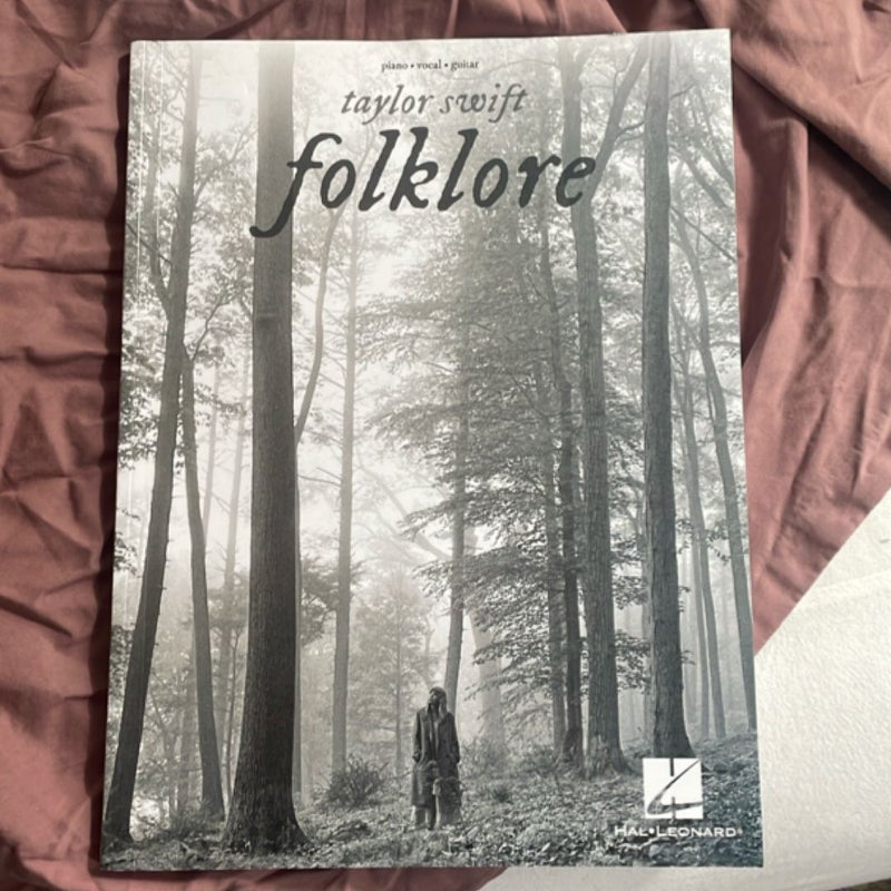 Taylor Swift - Folklore: Piano/Vocal/Guitar Songbook