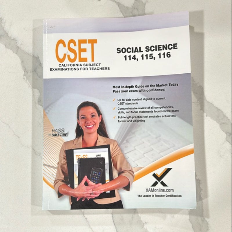 CSET Social Science (114, 115, 116)