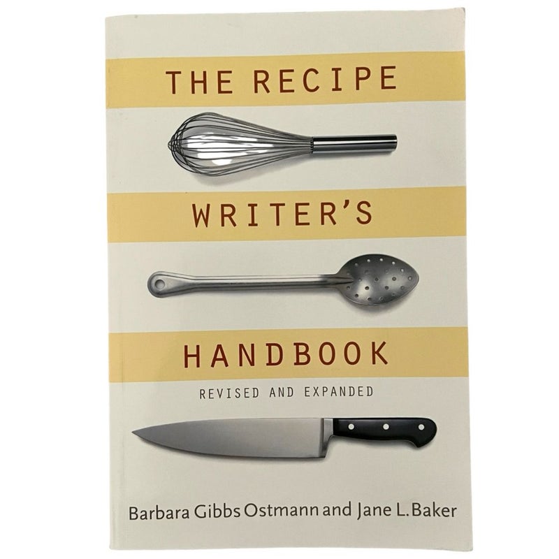 The Recipe Writer's Handbook