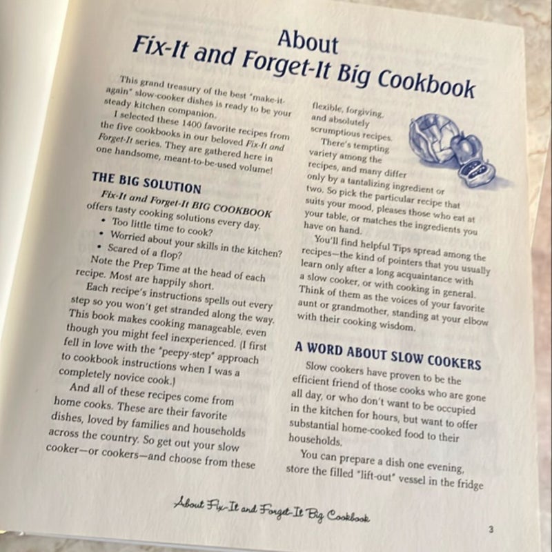 Fix-It and Forget-It Big Cookbook