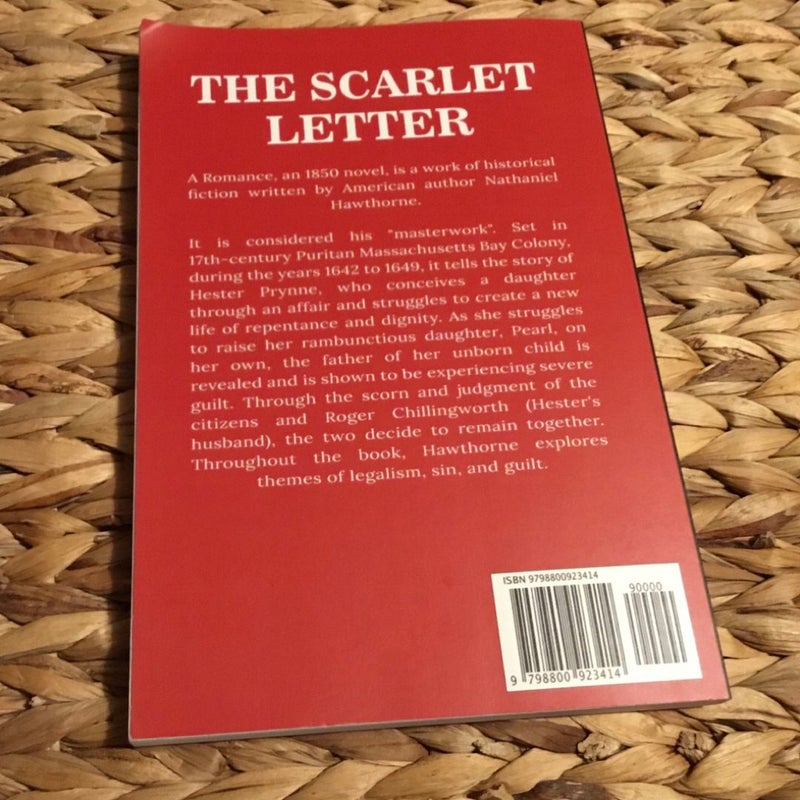 The Scarlet Letter: the Original 1850 Edition (Nathaniel Hawthorne Classics)