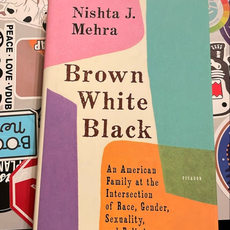Brown White Black