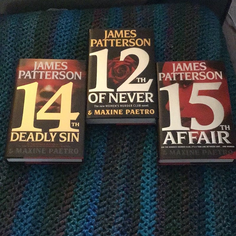 James Patterson First editions Bundle 